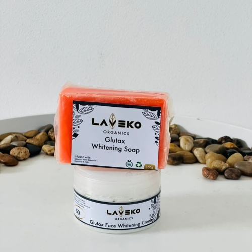 Glutax Whitening Soap + Face Cream