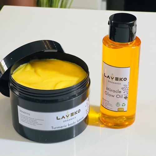 Tumeric Body Lotion + Glow