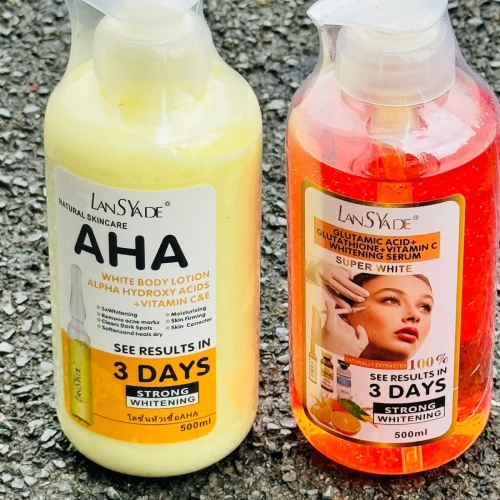 AHA Whitening Lotion + Dark Spots Remover